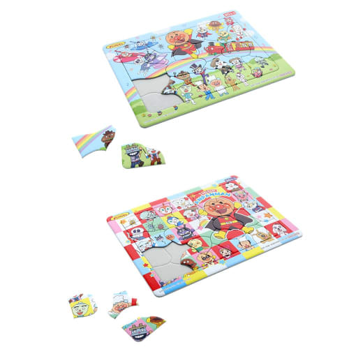 Sunstar Stationery Go! Anpanman Mini Puzzle Set 2 pieces 5490008A