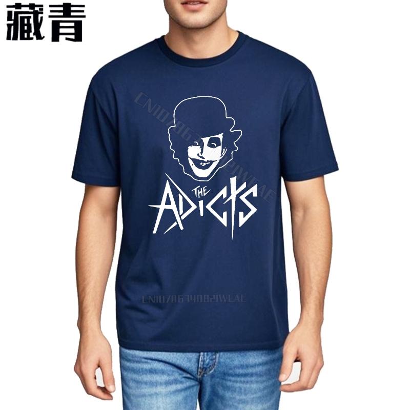 Unisex tshirt Daily Wear Cotton Tshirt The Adicts With Clown Face Quickdry Soft Cotton Teeshirt Fashion Plus Size Tshirt Casual