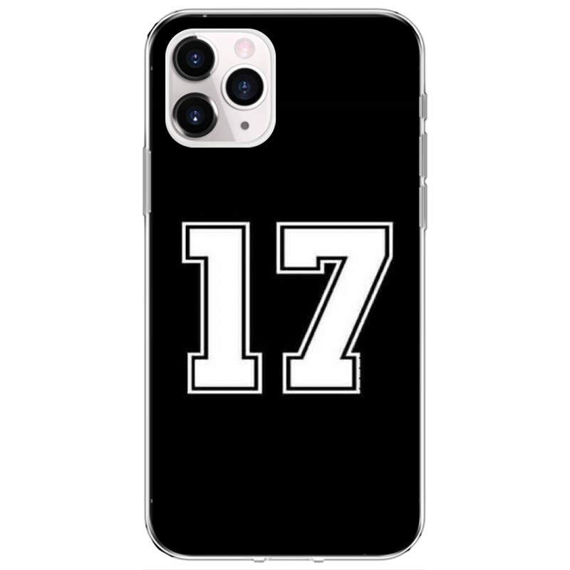 S O C 9 7 Счастливое число И черная буква Чехол для телефона Для iPhone 12 11Pro XS MAX XR 7 8 6 Plus 5 5S SE 12 mini SE2