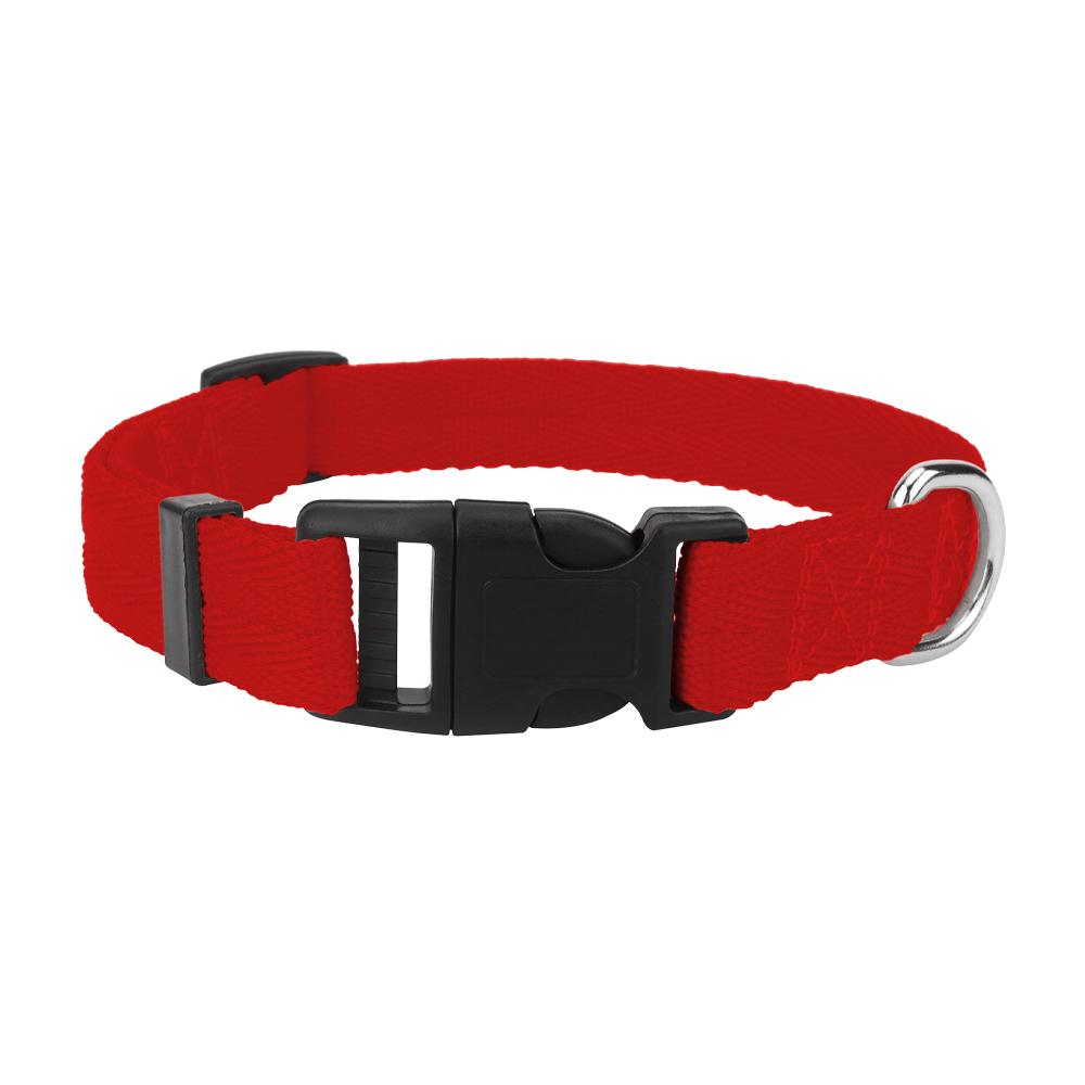 Регулируемые ошейники для собак малых, средних и крупных пород, тонкая нейлоновая стропа и пластиковая пряжка с быстрой застежкой, аксессуары для питомцев