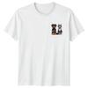 Dogs And Cats Pets Animals Unisexs TShirt Unisexs Graphic Tee