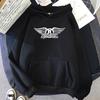 Унисекс Графическая толстовка Aerosmith Зимние флисовые толстовки Свитшоты с принтом рок-группы Уличная одежда Толстовка прощального тура Классическая простая