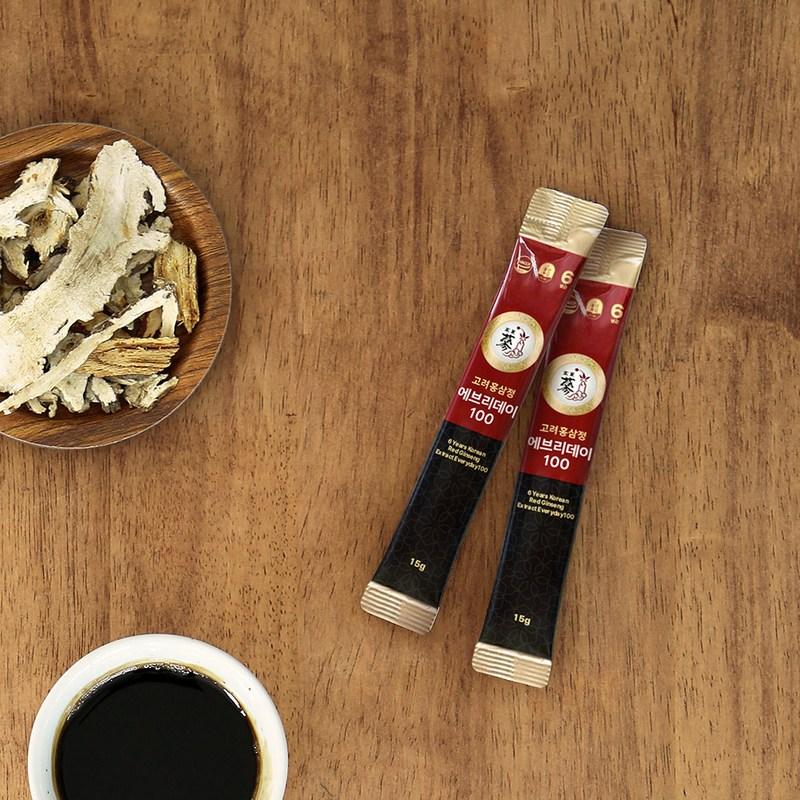 Pungnyeon Bogam 6-year-old Korean Red Ginseng Extract Everyday 100, 15g, 30 Units