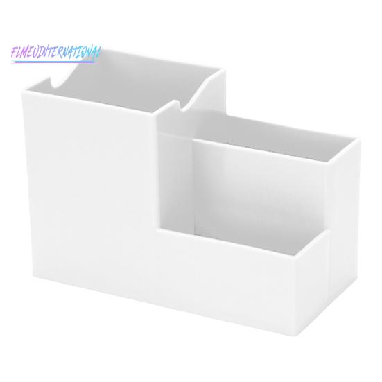 Многофункциональный настольный держатель для ручек, канцелярские принадлежности, инструменты для макияжа, органайзер, сплошной цвет, пластиковая коробка, настольный держатель для мобильного телефона, офисные, школьные принадлежности