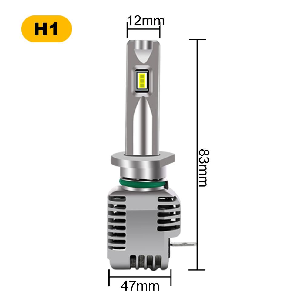 2шт H7 CSP LED H4 Беспроводные 50W 10000LM Canbus Автомобильные фары H1 H3 H11 9005 HB3 9006 HB4 Супер яркие фары дальнего/ближнего света для мотоциклов Противотуманные фары 6000K Белый