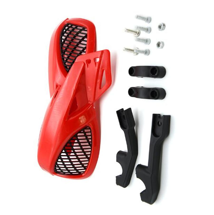 Пара 7/8" 22мм Руль Мотоцикл Чопперы Синий Пластиковый Защитник Рук