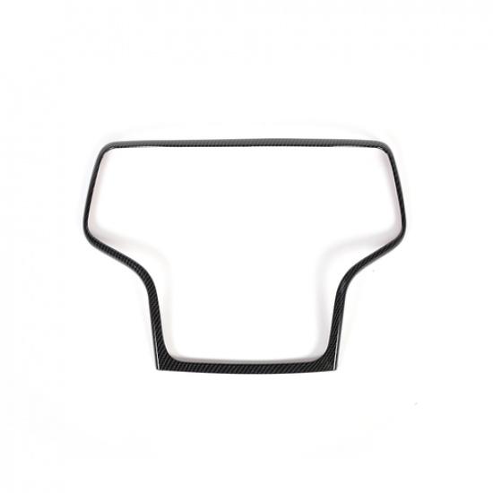 Dashboard Navigation Cover Trim For Jeep Grand Cherokee 2014-2018 Carbon Fiber