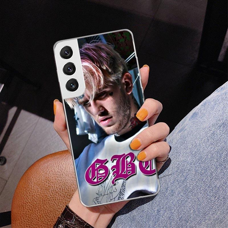 Чехол для телефона певца Lil Peep для Samsung Galaxy S24 S25 Edge S26 Ultra S23 S22 S21 Plus S20 FE + Чехол с персонализированной печатью Galaxy S