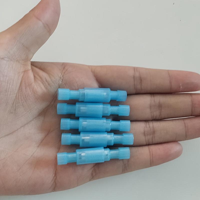 10Pairs Nylon Bullet Quick Connectors Disconnect Insulated Electric Terminals Female Male Butt Wire Crimp Connector