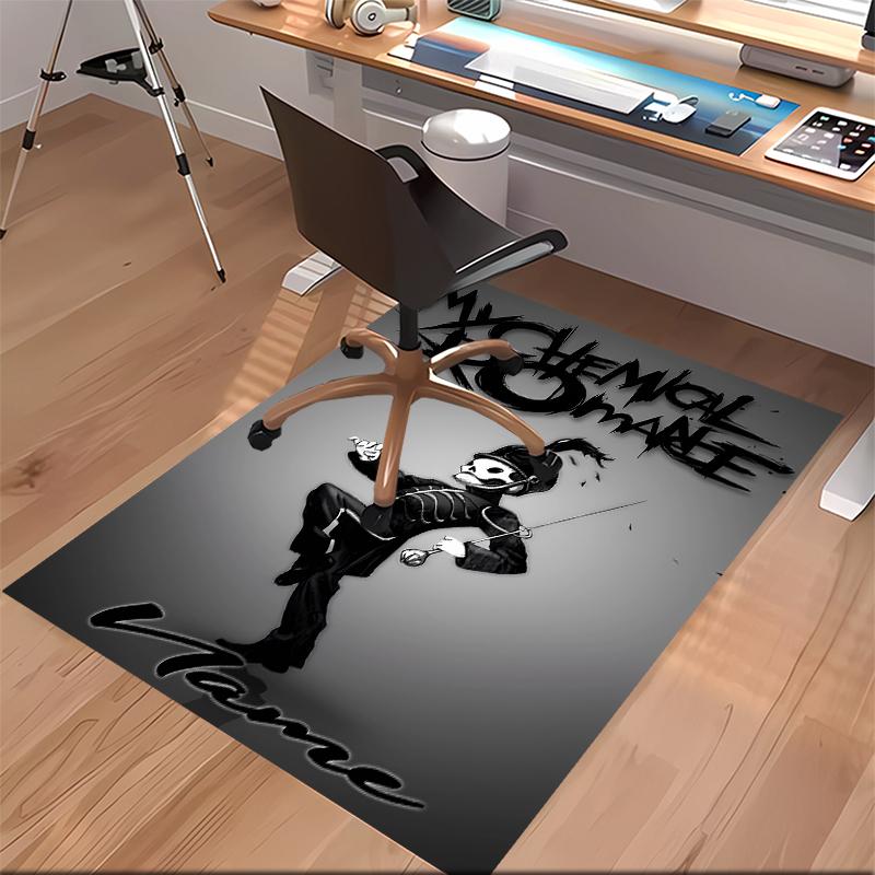 Custom personalization My Chemical Romance Print Area Rug - Soft, Washable Non-Slip Indoor Mat,Living Room,Home&Office Decorative Rug