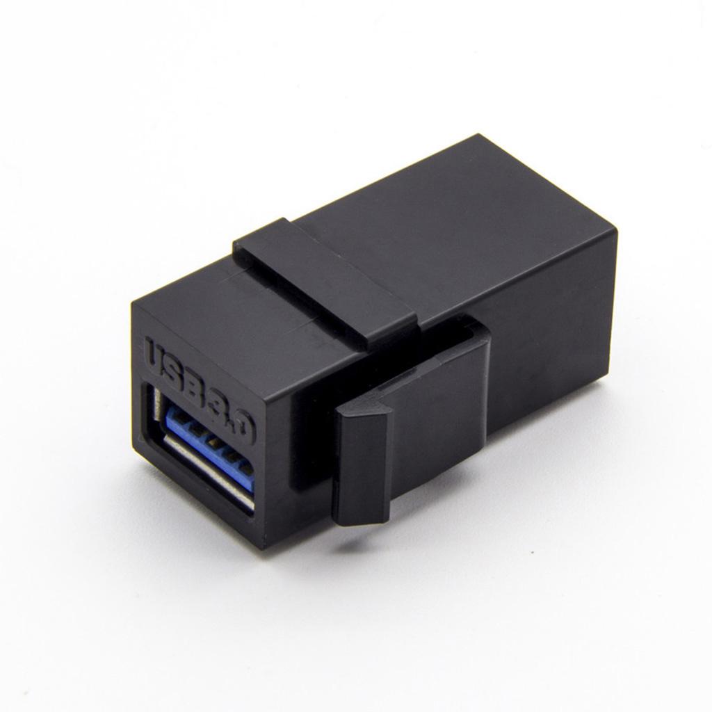 USB 3.0 A Female на A Female Удлинительный Keystone Jack Соединитель Адаптер Высокое Качество для Настенной Панели Панели USB 3.0 Jack