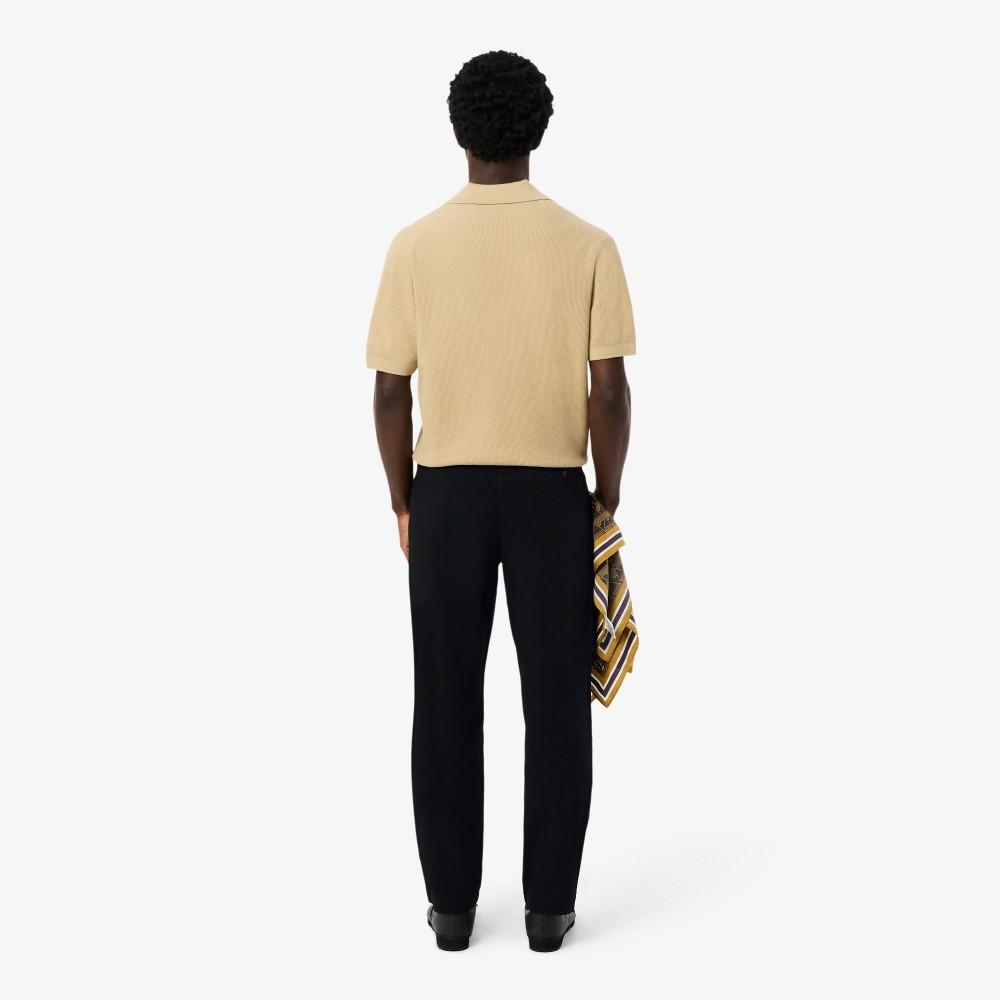 [lacoste] Men's Cotton Stretch Regular Fit Elasticated Waist Pants XH0062-55N031