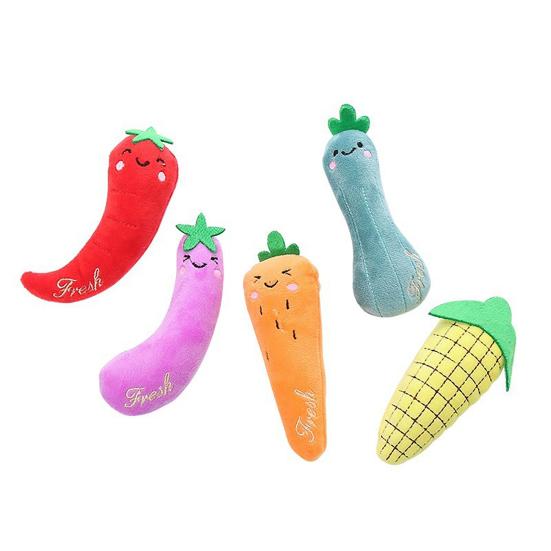 Плюшевая игрушка-овощ для кошек, кошачья мята, игрушка для котят при прорезывании зубов, форма овоща, жевательная игрушка для кошек, снимает скуку у домашних кошек