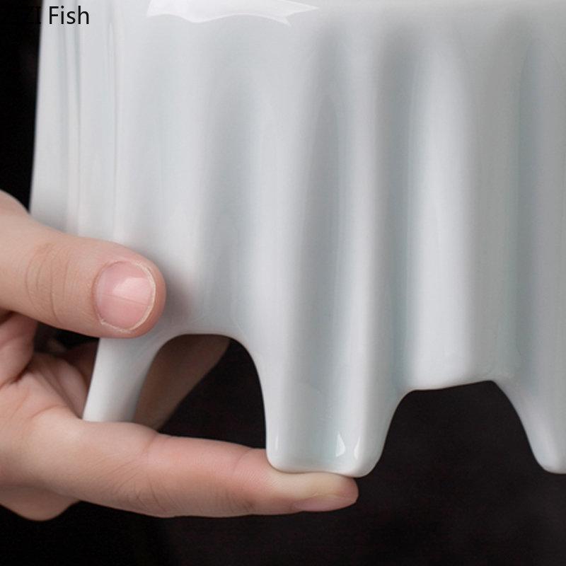 Керамический круглый стол креативный отель ресторан фруктовая тарелка суши свадебная вечеринка торт десерт витрина домашняя кухня посуда