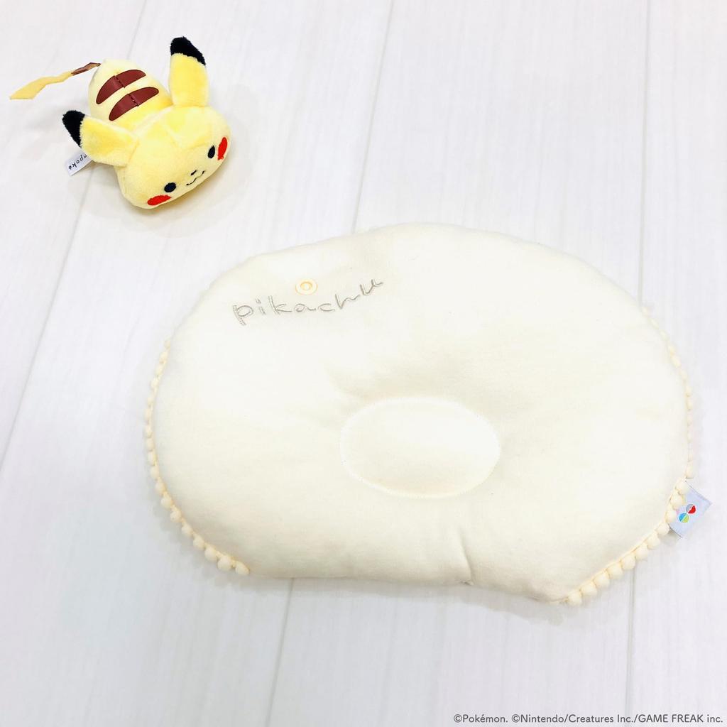 MORIPiLO Morishita Monpoke Детская подушка Покемон Пикачу 24x16 см Детские товары для новорожденных с персонажами покемонов Желтый 4621277