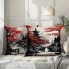 1Pc Abstract Style Decorative Pillowcase, Cushion Cover For Living Room Sofa Bedroom Casual Home Decor