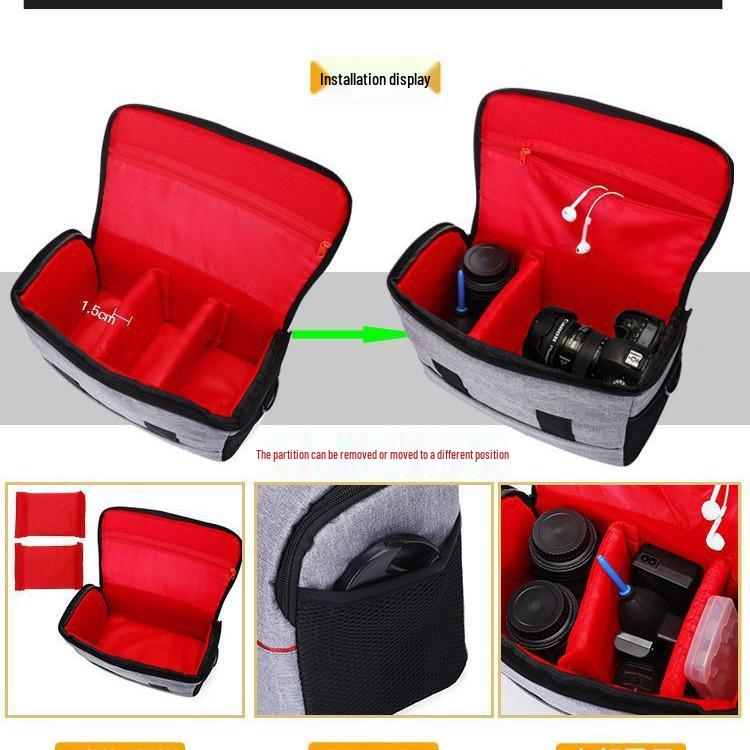 Сумка Canon DSLR через плечо для цифровых моделей 200D, 850D, 700D, 600D, 7D, 70D, 700D