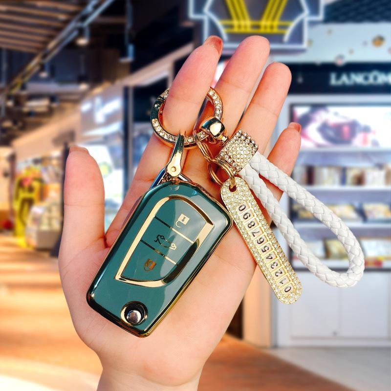 Чехол для ключа Toyota из ТПУ для Corolla, Camry, Levin, Avalon, RAV4, C-HR, Highlander