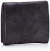 GLENROYAL Маленький складной кошелек, Сделано в Англии из уздечной кожи (воловья кожа), Компактный мини-кошелек для бизнеса, Сделано в Англии, 03-5923, Новый черный