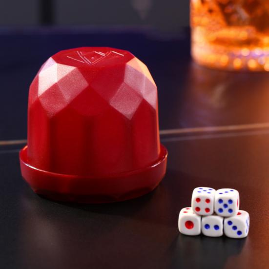Yousheng 1 набор игральных костей с основанием 5 игральных костей прочный ручной шейкер чашка для взрослых семейный ночной бар вечеринка азартные игры питье настольная игра казино оборудование