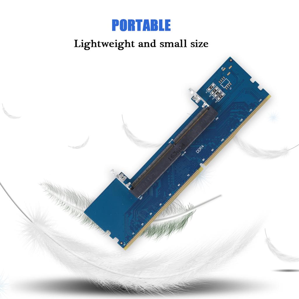 Профессиональный ноутбук DDR4 SODIMM для настольного компьютера DIMM Память RAM Разъем Карты Конвертер Адаптер