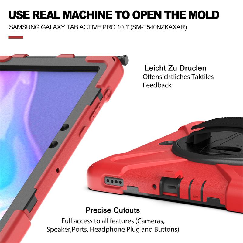 Детский противоударный чехол для планшета Samsung Galaxy Tab Active Pro 10.1 SM-T540 T545, прочный защитный чехол с плечевым ремнем