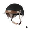 Retro Half Helmet Male Battery Electric Locomotive Classic Helmet Vehicle Helmet Seasons General Four Motorcycle Safety Ele K1N4