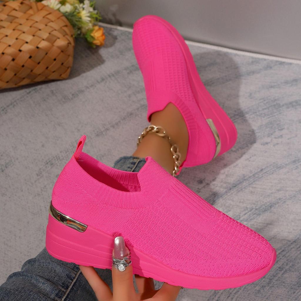 Женские кроссовки с круглым носком, легкие модные лоферы, весенне-осенние повседневные кроссовки с неглубокой подошвой, дизайнерская удобная обувь для женщин