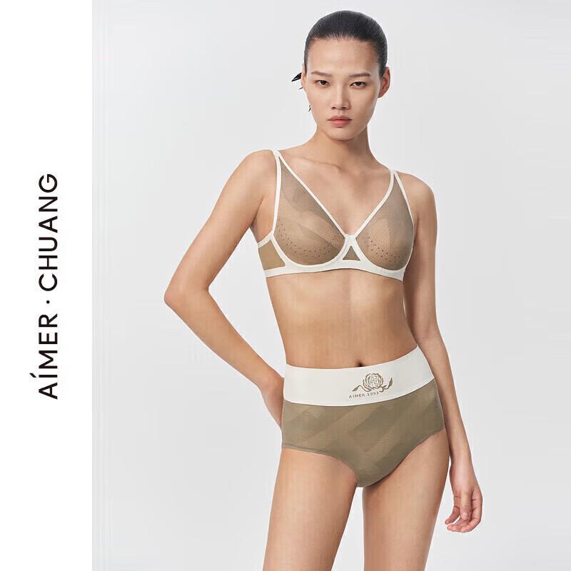 Aimer Women's High-Waist Cotton Crotch Briefs