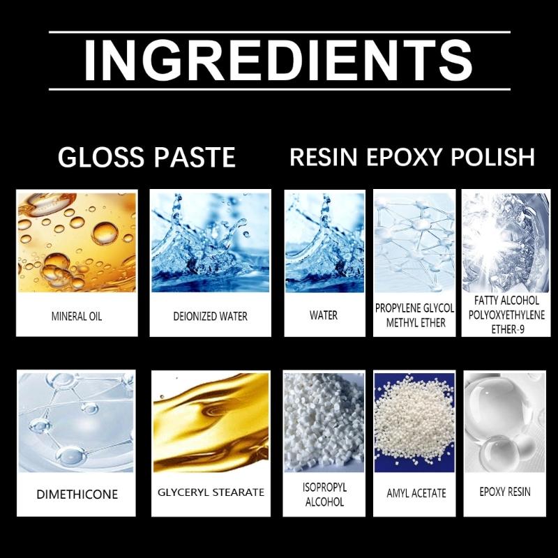 Professional Resin Polishing Set Polish Compound Sandings Sponges Scrapers For DIY Craft Projects And Surfaces Refinishing