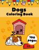 Книга Dogs Coloring Book : Puppies AnimalsFor Kids For Ages 4-8 Dogs Lovers Gifts