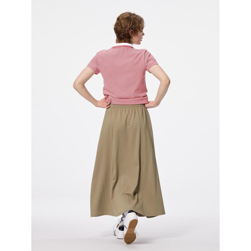 GU by Uniqlo Сухая расклешенная юбка рупий