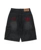 MAHAGRID Bermuda Cargo Denim Short Black(Mg2Gmmd113A)