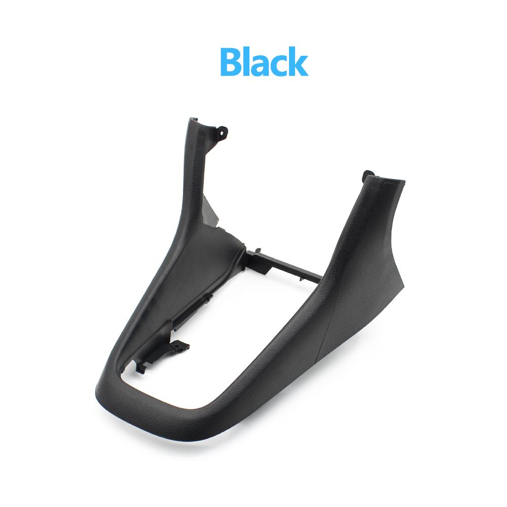 Черная рамка из углеродного волокна для центральной консоли автомобиля, ручка переключения передач для Volkswagen VW Golf MK6 2008 2009 2010 2011 2012 2013