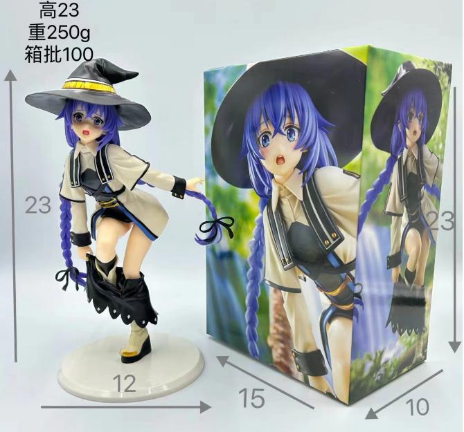 Mushoku Tensei Jobless Reincarnation Girls Roxy Alice Figure Model Toys 10-12cm