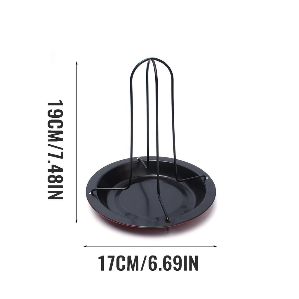 Подставка для курицы, подставка для гриля, жарка для ребер барбекю, антипригарная углеродистая сталь