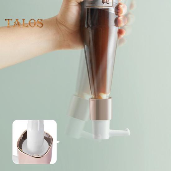 Головка насоса для бутылок, долговечная наклонная насадка на 11,5 градусов, практичная практичная головка насоса, диспенсер для томатного соуса чили, соевого соуса для ресторана