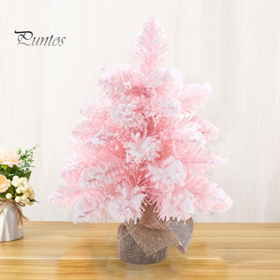 Настольная мини-елка, искусственный снег, флокированное рождественское украшение, зимнее очарование, рождественское украшение для домашнего декора рабочего стола