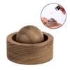 Natural Wood Aromatherapy Fireless Essential Oil Bottle Diffuser Fragrance Black Walnut Wood Stars Container Perfume