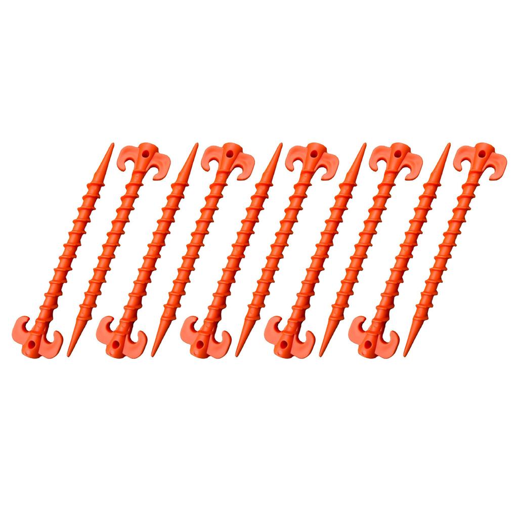 10 шт. Пластиковые винтовые колышки для палатки для фиксации кемпинговой палатки, дождевых тентов, для улицы, колышки для кемпинговой палатки, палаточные колышки, сверхпрочные гвозди для палатки