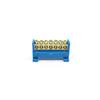 Export-Grade Blue Copper Rail-Mounted Terminal Blocks (6x9 Copper Components) XP0609F