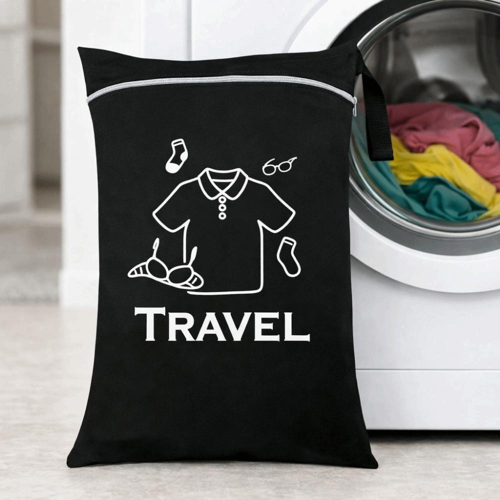 Oxford Cloth Travel Clothing Storage Bag Waterproof Washable Laundry Bag Large Capacity Zipper Beach Clothes Organizer Travel