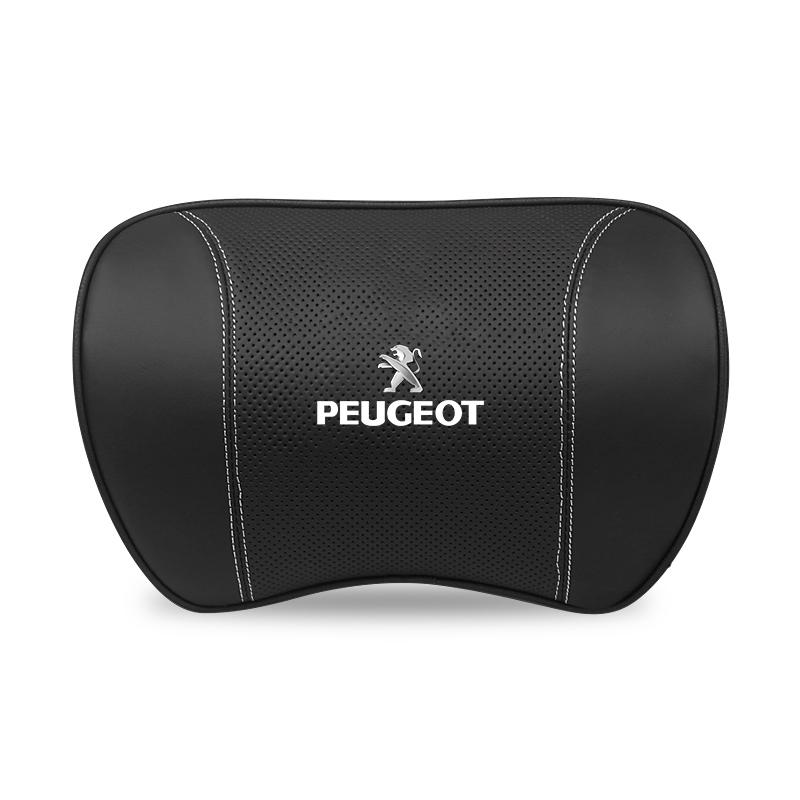 Car Seats Support Waist Cushion Headrests Lumbar Pillow For Peugeot 408 308 5008 208 2008 3008 Landtrek Rifter 508 301 108 608