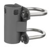 Aerial Mast Pipe Bracket Stainless Steel 30mm To 50mm Adjustable U Shape  Mounting Bracket Po