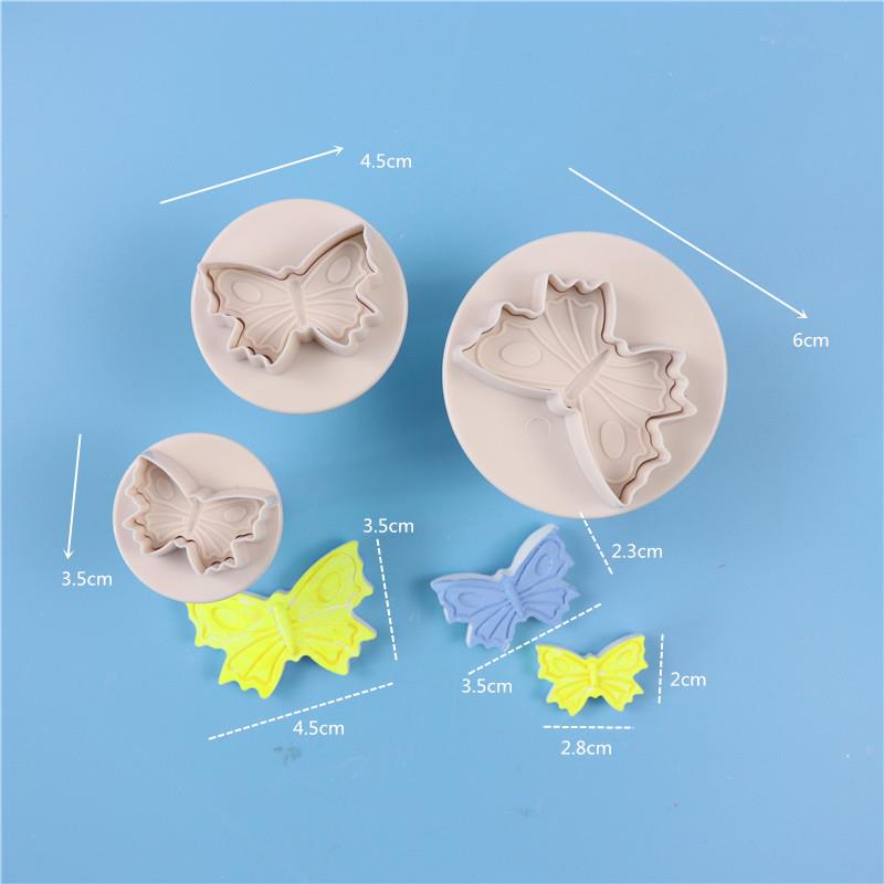 3/4Pcs Ceramic Cutting Mold Clay Polymer Pottery Sculpture Cutter Heart Star Shaped DIY Geometric Snow Figure Modeling Tool
