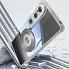 Magnetic Clear Acrylic Hard Lens protection 360 Rotating Back case for Sony Xperia 1VII VI / 10 VI Wireless Charging Bumper case
