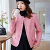 Высококачественный ароматный розовый пиджак, женский весенне-осенний новый маленький популярный маленький костюм с темпераментом знаменитостей