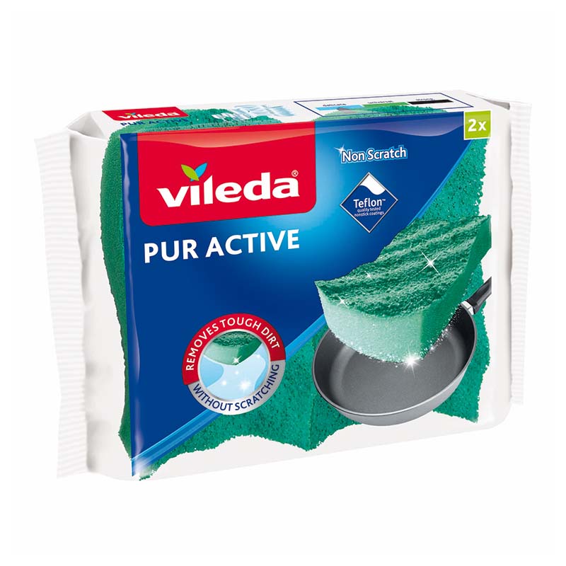 070257 Vileda Pur Activ Dish Sponge