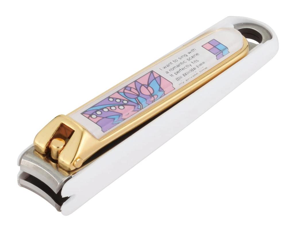 Щипчики для ногтей KAI New Nail S изогнутое лезвие Sharp Cut Сделано в Японии KE0601 (Окрашенный)