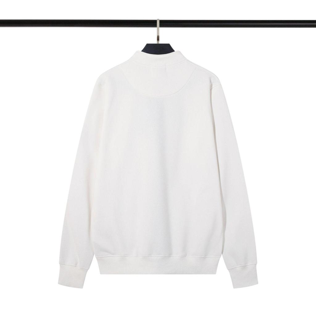 Толстовка на молнии с воротником-стойкой Cross Classic Stone из плотного флиса